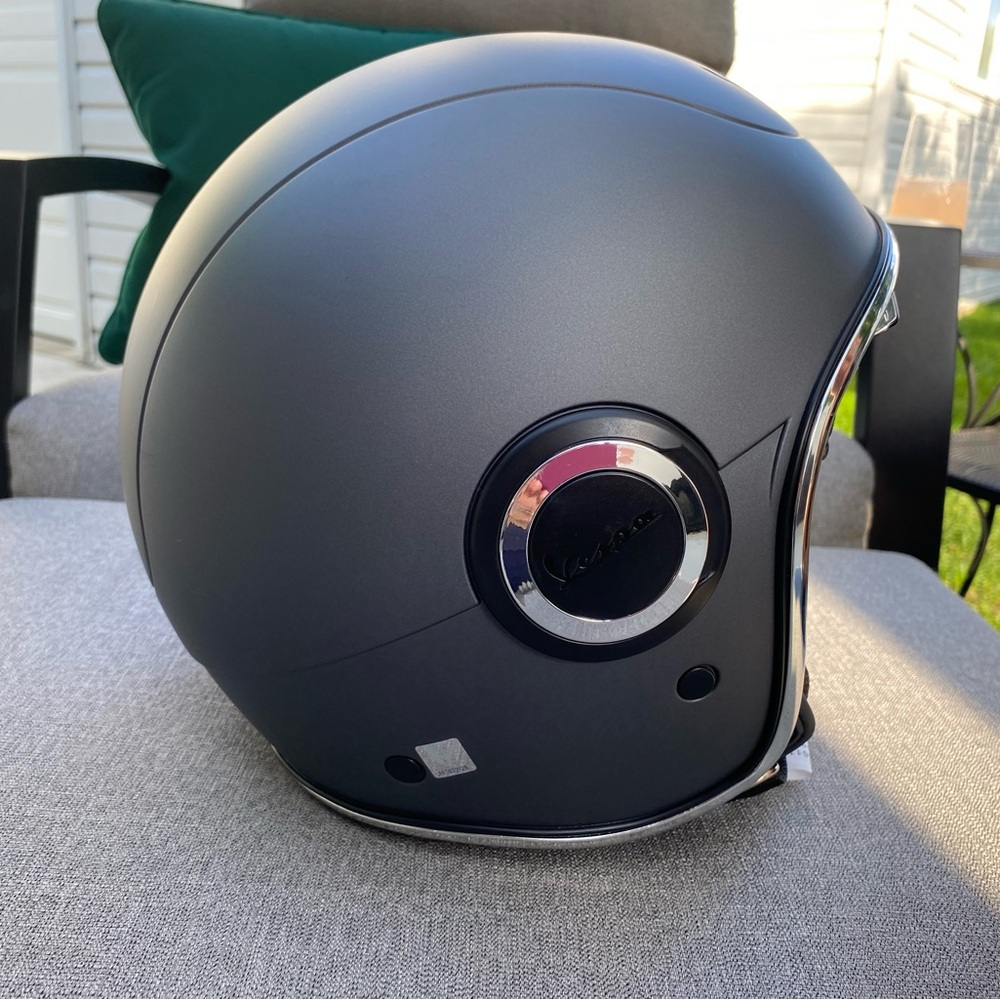 Matte Black Open-Face Helmet